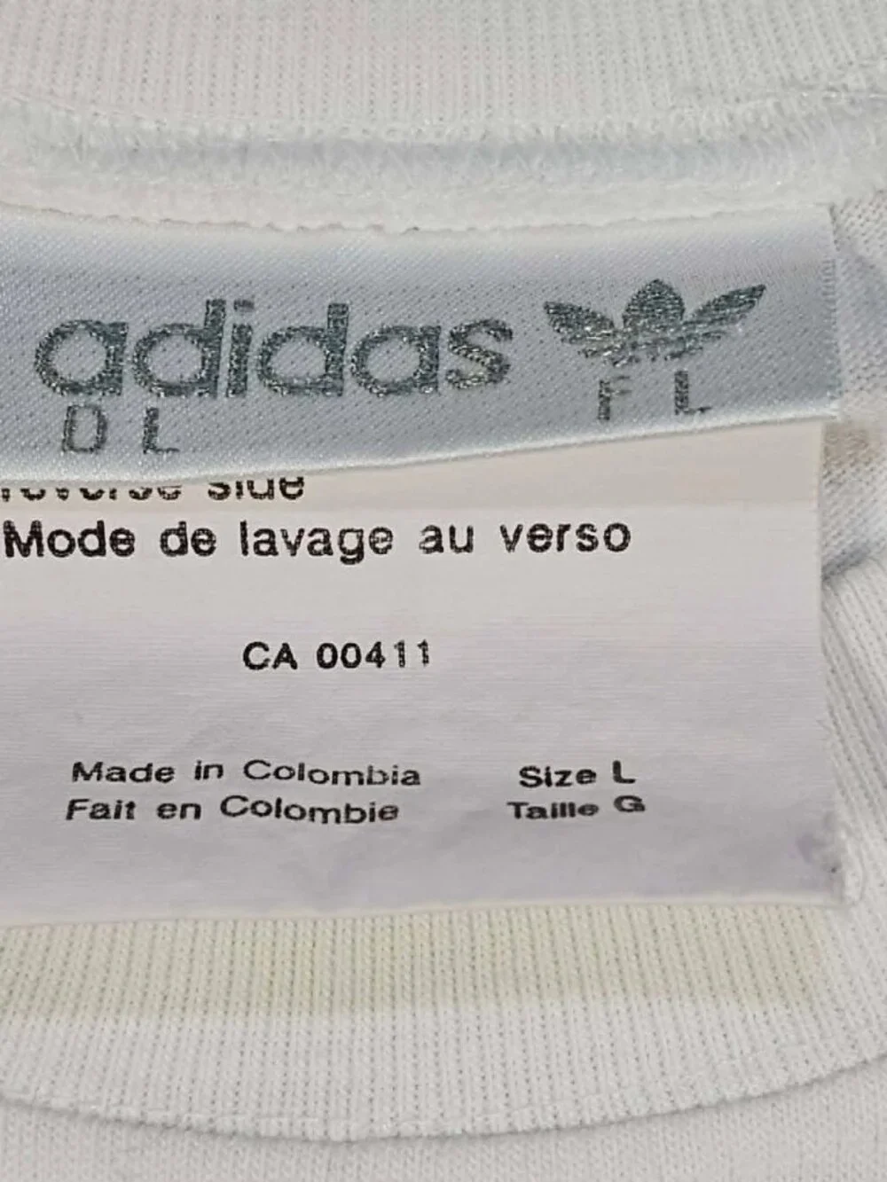 Germany Vintage 90s Adidas World Cup Soccer Cotton Jersey Shirt
